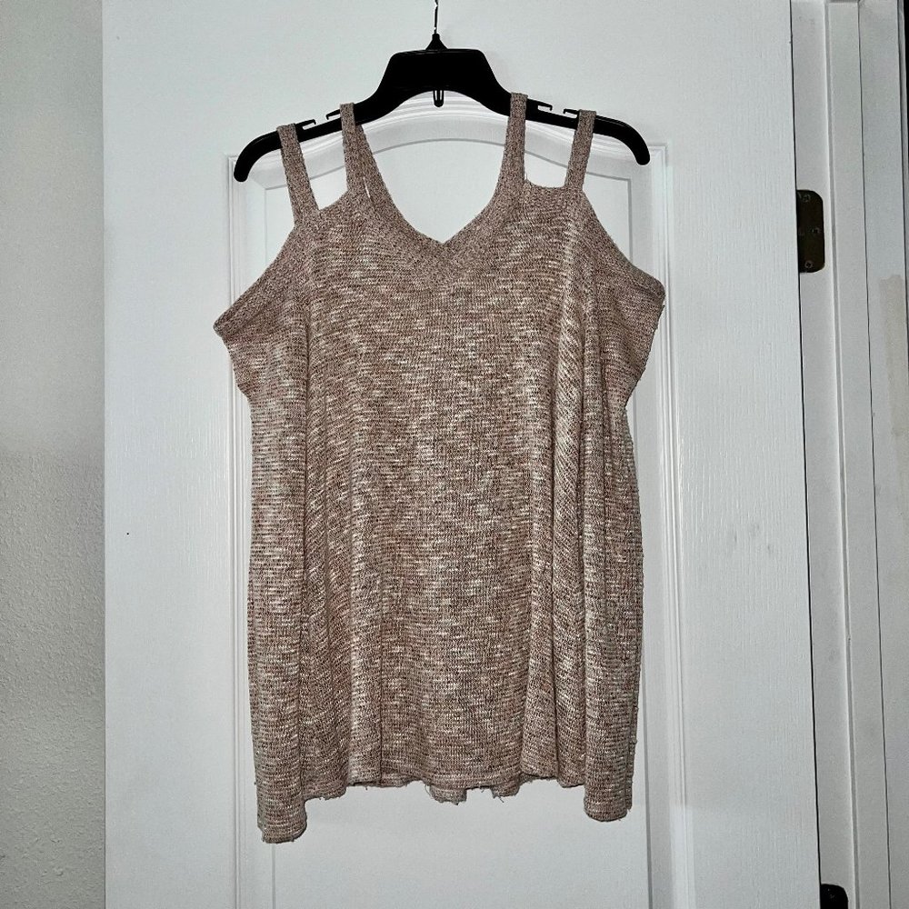 Loop Shoulder Light Sweater